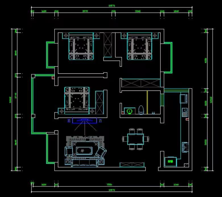 50工业小户型/一房装修效果图,小众化的与众不同装修案例效果图-美广网