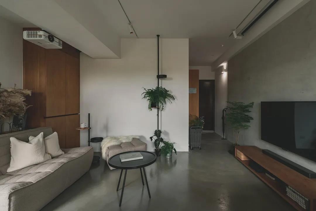 65现代两房装修效果图,质朴生活,65㎡化繁为简装修案例效果图-美广网(图5) 65现代两房装修效果图,质朴生活,65㎡化繁为简装修案例效果图-美广网(图5)