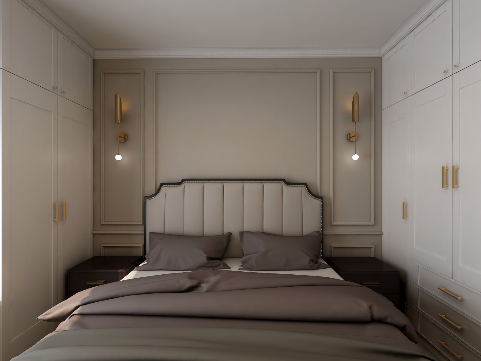 102简欧三房装修效果图,102m²不一样的简欧风装修案例效果图-美广网(图4)