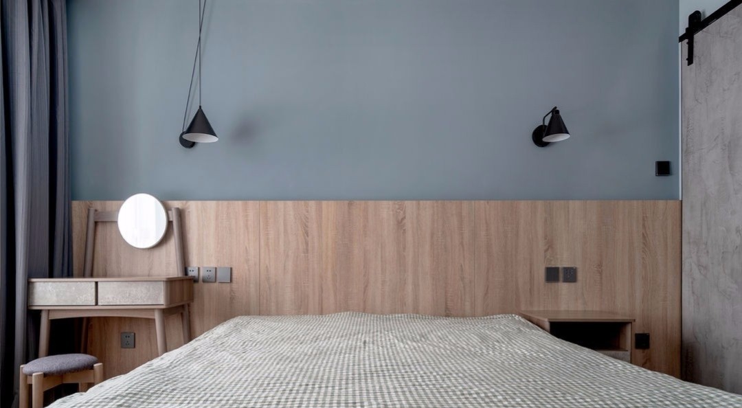 116简欧两房装修效果图,明亮家居装修案例效果图-美广网(图3)