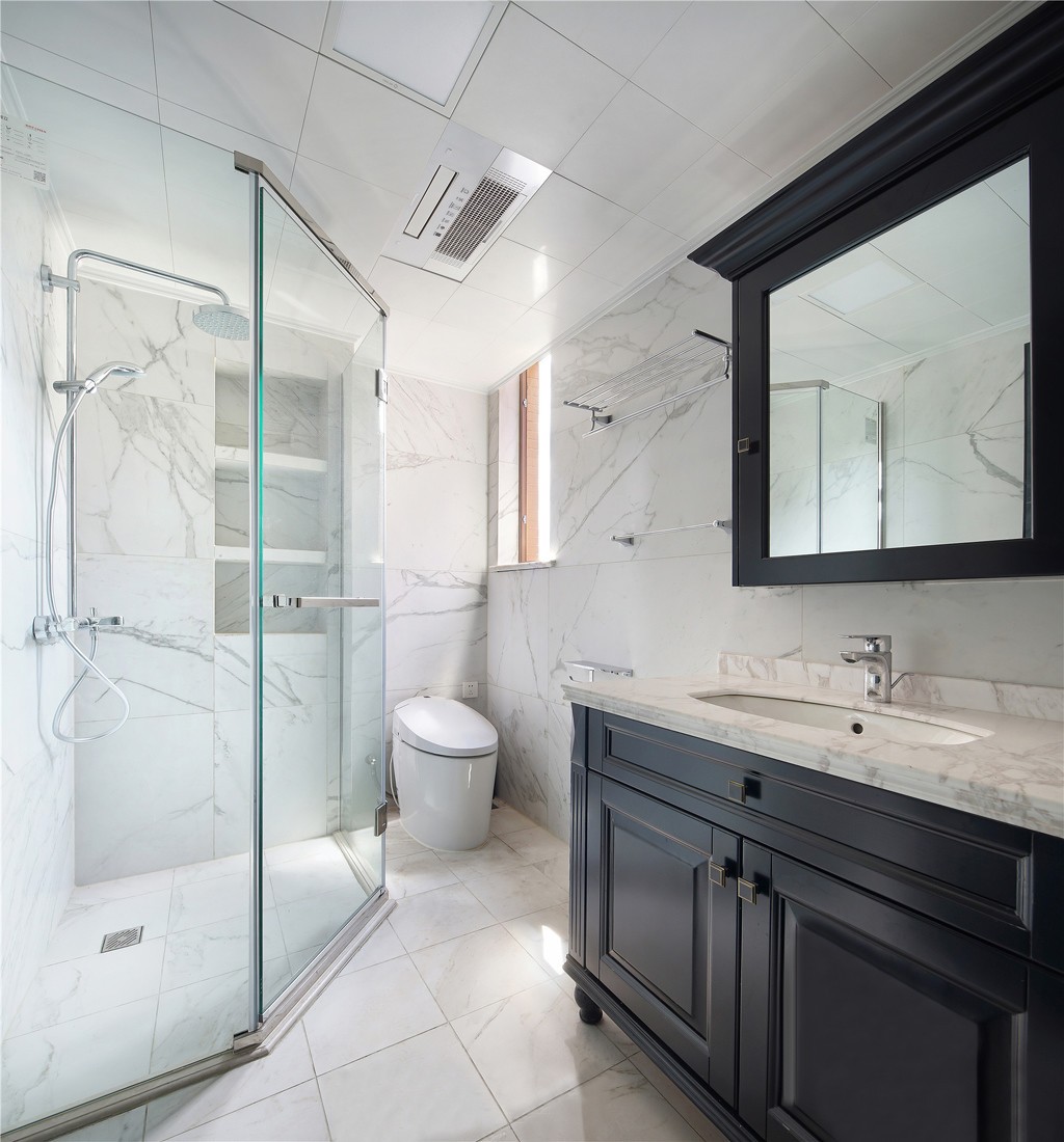 160美式四房装修效果图,彰显轻奢典雅的品质生活装修案例效果图-美广网(图11)