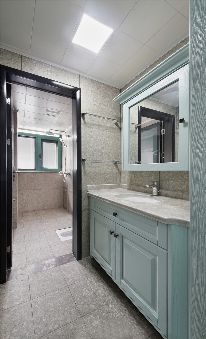 160美式四房装修效果图,彰显轻奢典雅的品质生活装修案例效果图-美广网(图12)