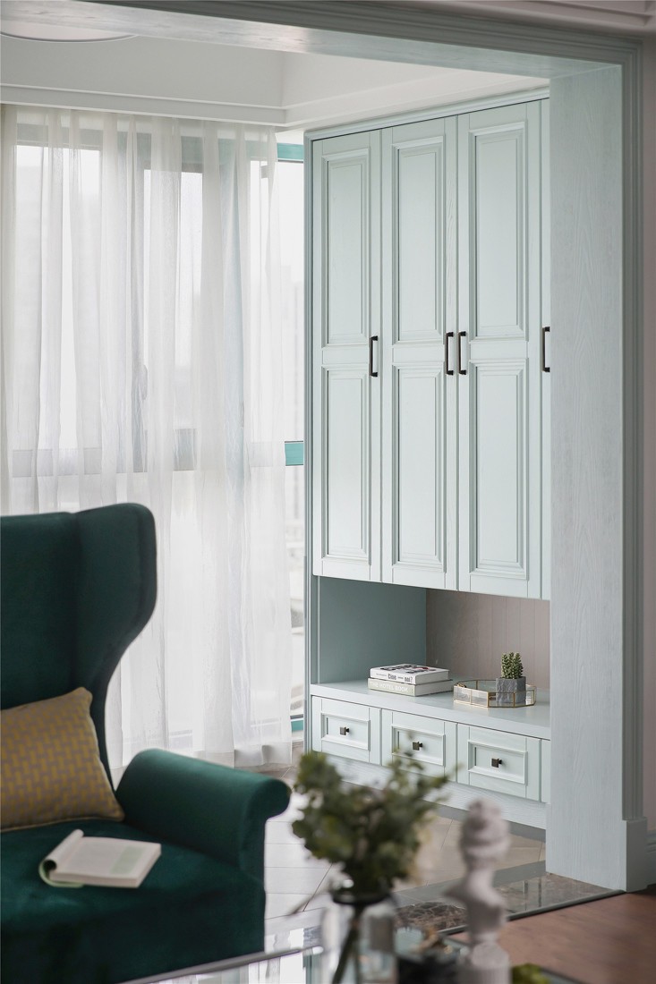 160美式四房装修效果图,彰显轻奢典雅的品质生活装修案例效果图-美广网(图13)