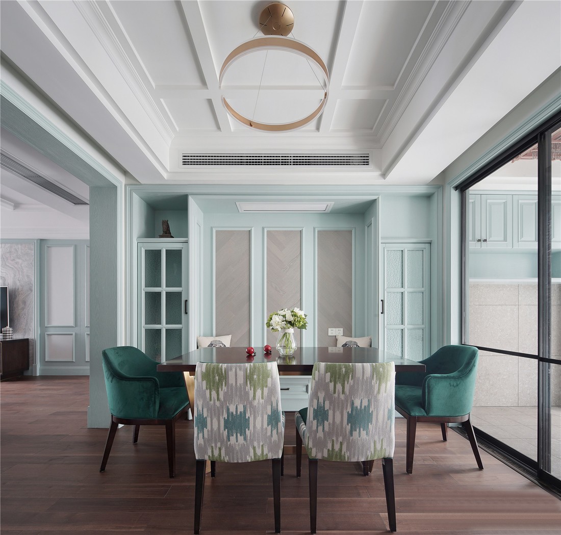 160美式四房装修效果图,彰显轻奢典雅的品质生活装修案例效果图-美广网(图16)