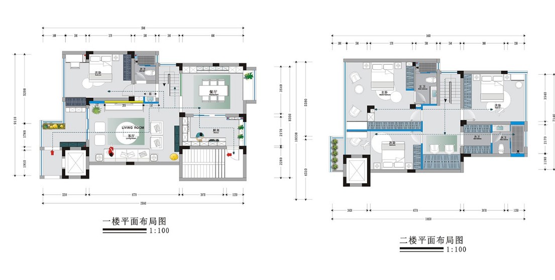 300现代别墅装修效果图,烟火掩于诗意,把琐碎收纳装修案例效果图-美广网(图1) 300现代别墅装修效果图,烟火掩于诗意,把琐碎收纳装修案例效果图-美广网(图1)