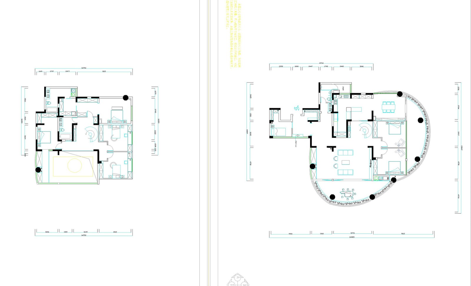 488欧式别墅装修效果图,尽显典雅浪漫气质装修案例效果图-美广网(图1)