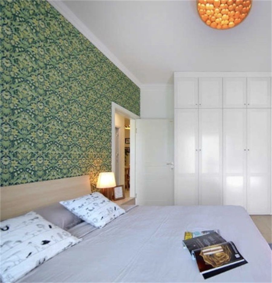 130现代三房装修效果图,现代简约是简洁而不简单装修案例效果图-美广网(图3)