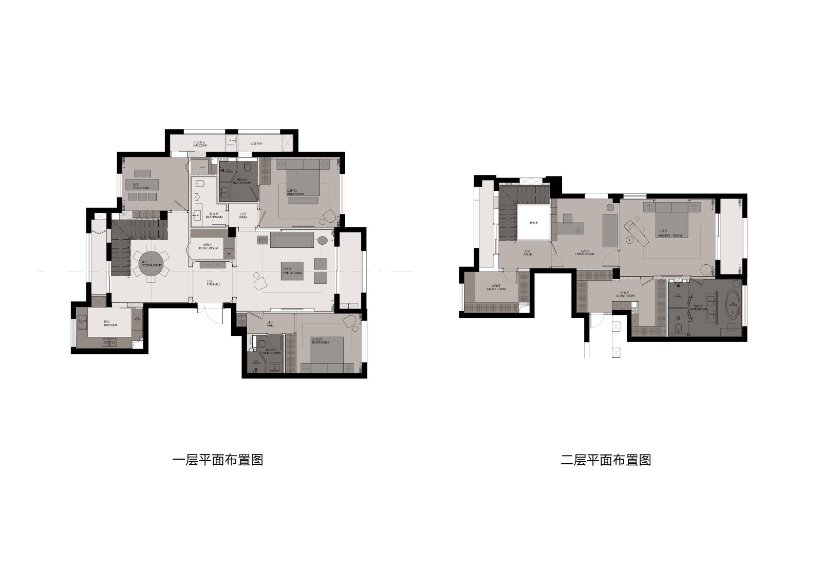 130现代三房装修效果图,功能与美学的平衡装修案例效果图-美广网