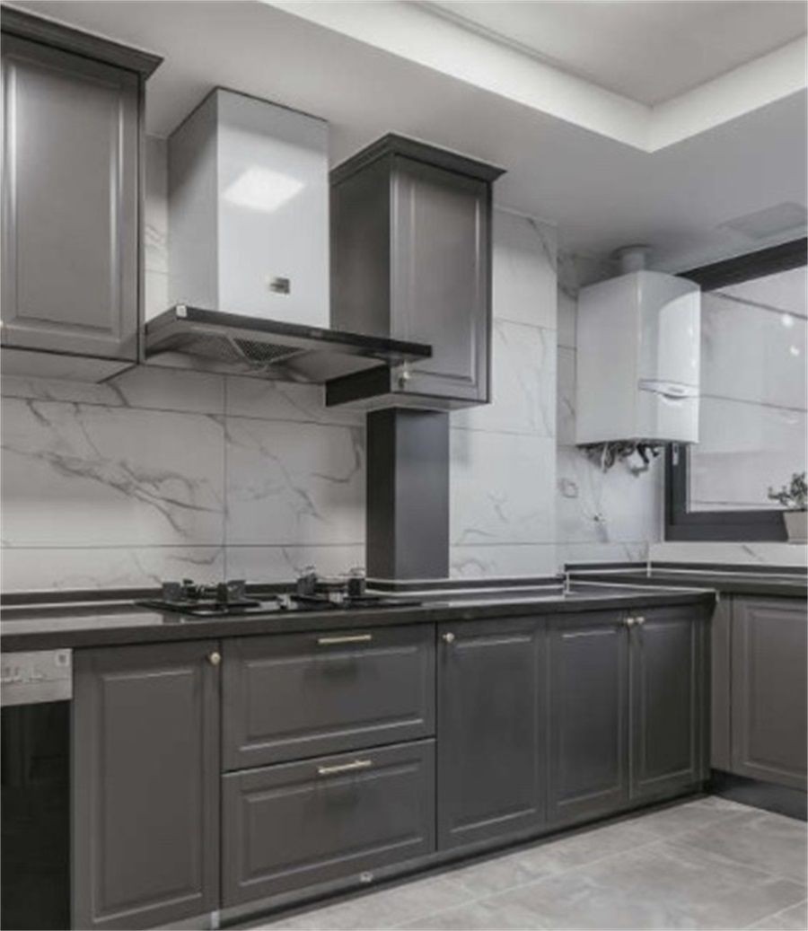 110现代三房装修效果图,雅致现代风，简约创意设计装修案例效果图-美广网(图4)