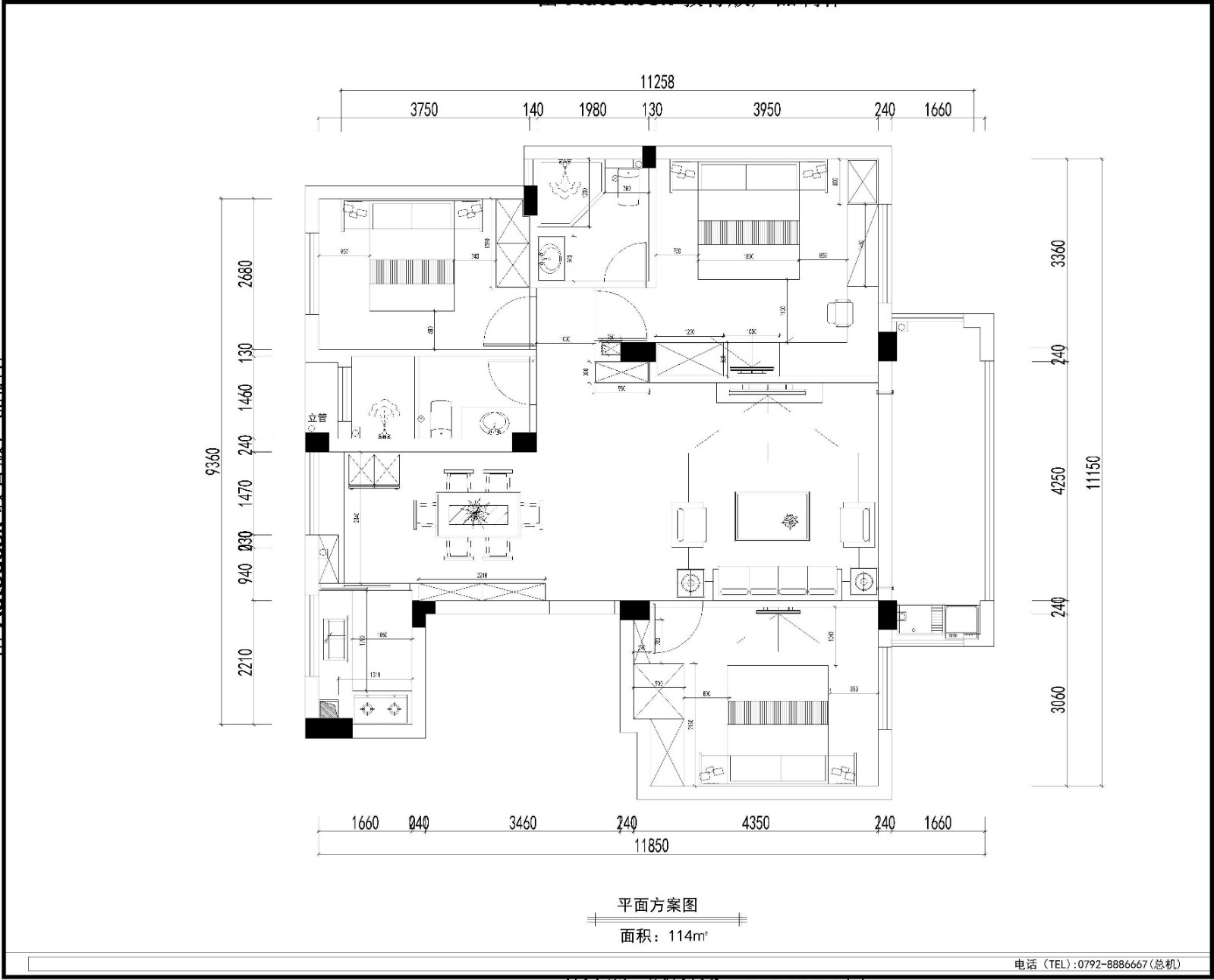 115现代三房装修效果图,原木风丨爱的对白装修案例效果图-美广网(图1) 115现代三房装修效果图,原木风丨爱的对白装修案例效果图-美广网(图1)