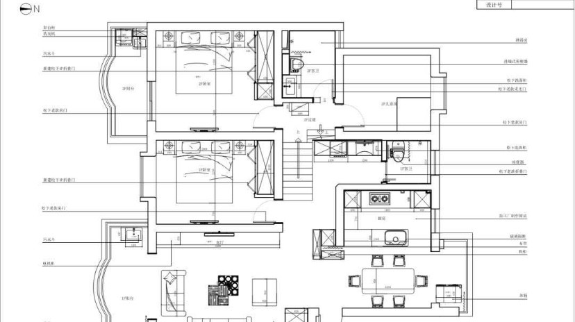 125现代三房装修效果图,摆脱城市浮华的精神家园装修案例效果图-美广网