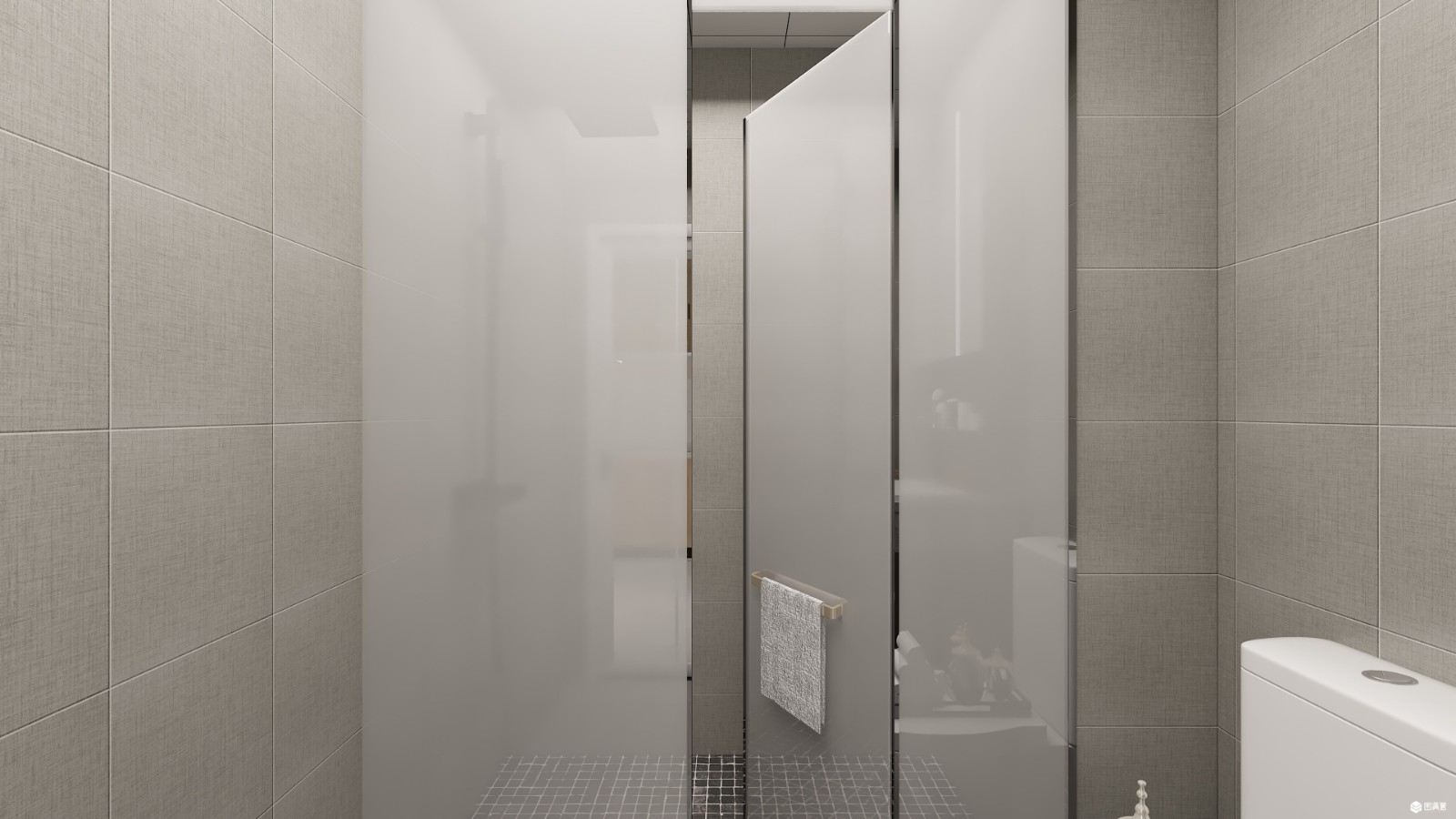 31现代小户型/一房装修效果图,现代北欧长治南阳御龙府装修案例效果图-美广网(图8)