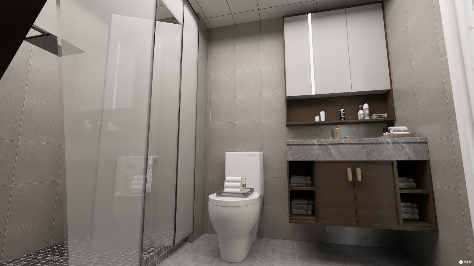 31现代小户型/一房装修效果图,现代北欧长治南阳御龙府装修案例效果图-美广网(图9)