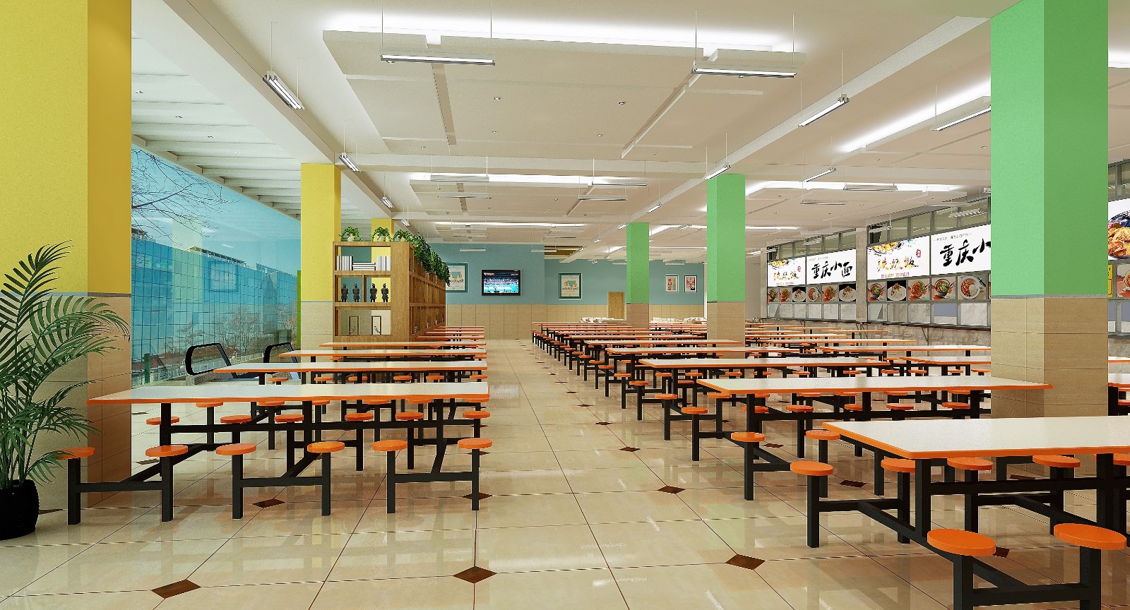 213中式大平层装修效果图,川影食堂装修装修案例效果图-美广网(图2) 213中式大平层装修效果图,川影食堂装修装修案例效果图-美广网(图2)