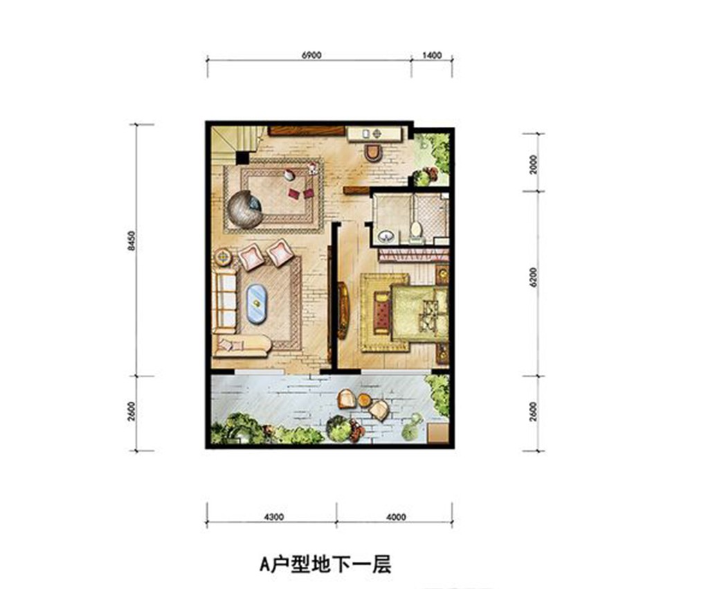 98现代三房装修效果图,“家”是承载生活的容器装修案例效果图-美广网