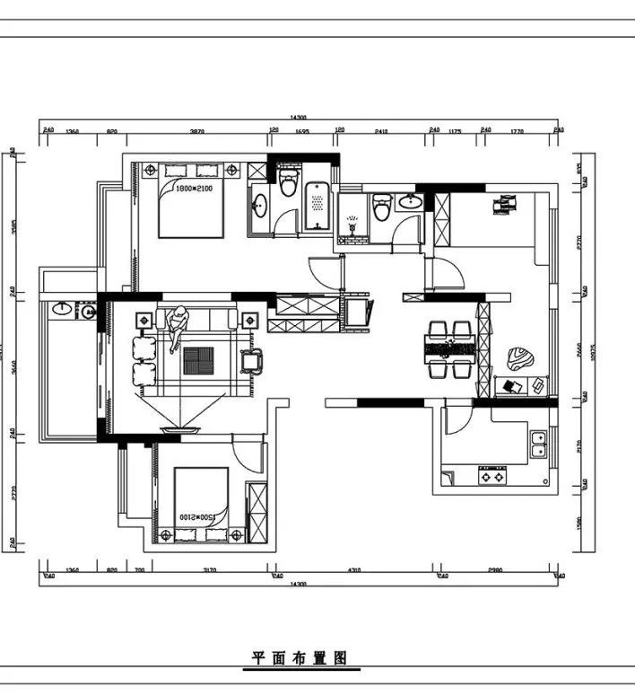 125轻奢风三房装修效果图,125平的现代简约风三居装修案例效果图-美广网(图1)