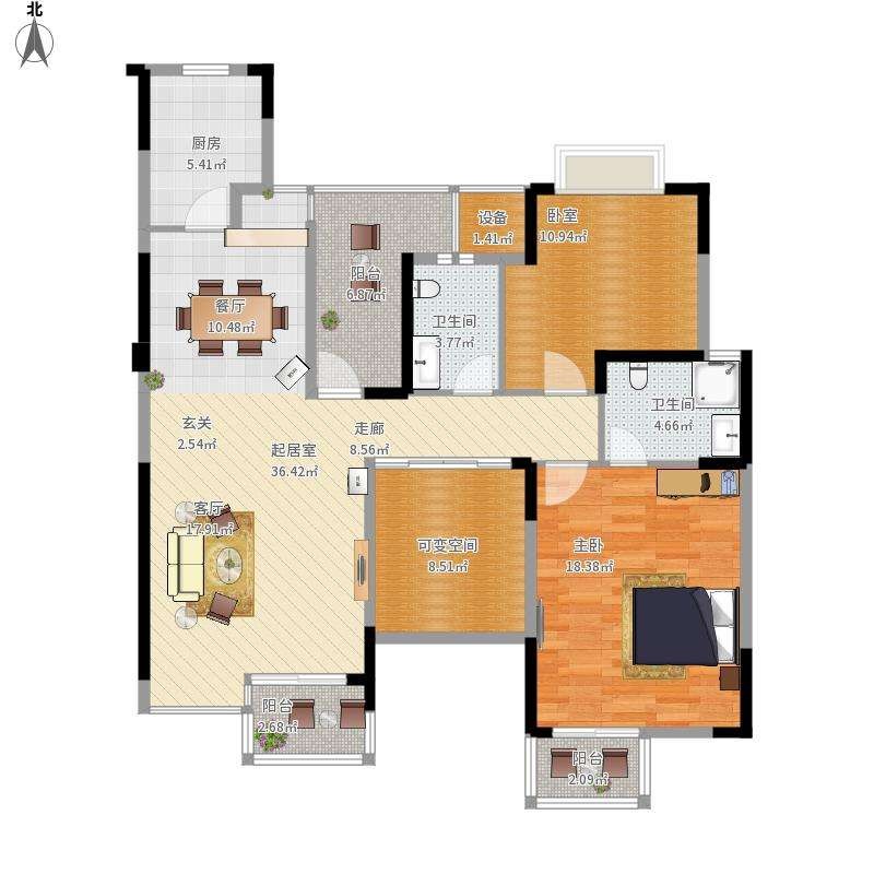 100现代三房装修效果图,打造端庄清新的美装修案例效果图-美广网(图1) 100现代三房装修效果图,打造端庄清新的美装修案例效果图-美广网(图1)