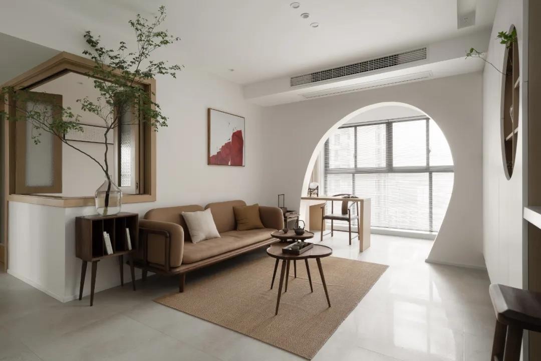 86中式三房装修效果图,轻中式——江南烟雨装修案例效果图-美广网(图2) 86中式三房装修效果图,轻中式——江南烟雨装修案例效果图-美广网(图2)