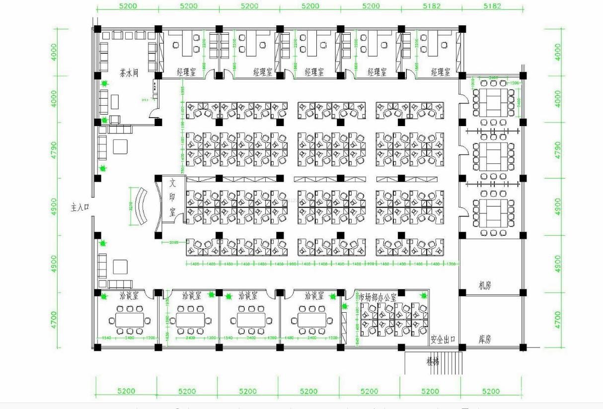 600现代办公空间装修效果图,中建伟诚集团办公室装修案例效果图-美广网(图1)