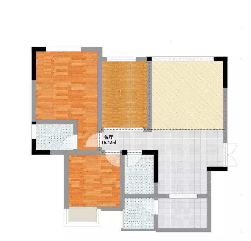 100现代三房装修效果图,100平米现代简约装修案例效果图-美广网(图1)