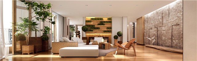 200现代别墅装修效果图,诠释空间的和谐自然之美装修案例效果图-美广网(图2)