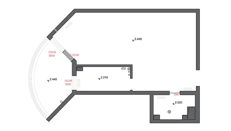 50简欧小户型/一房装修效果图,简约装修案例效果图-美广网(图1)